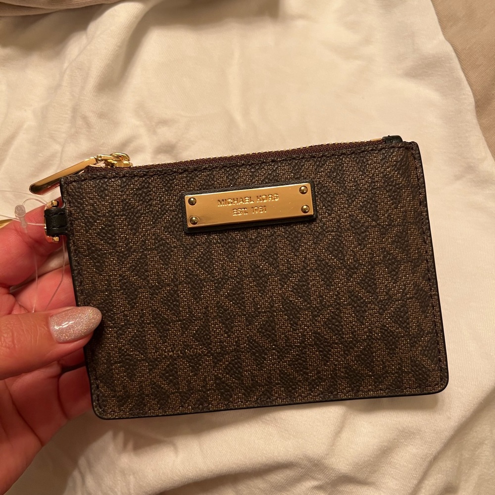 NWT MK Card case coin wallet
